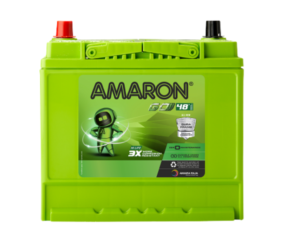 AMRON GO AAM-GO-00095D26L 65Ah Car Battery - Buy Online at Ajmera Tyres