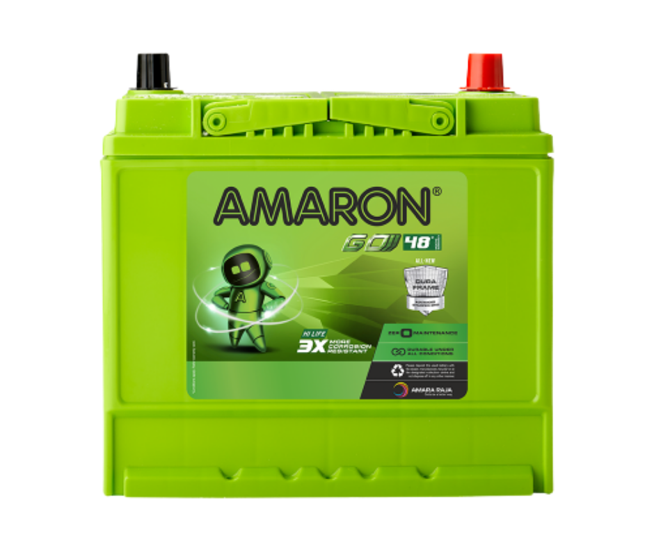 AMRON GO AAM-GO-00105D26R 72Ah Car Battery - Buy Online at Ajmera Tyres