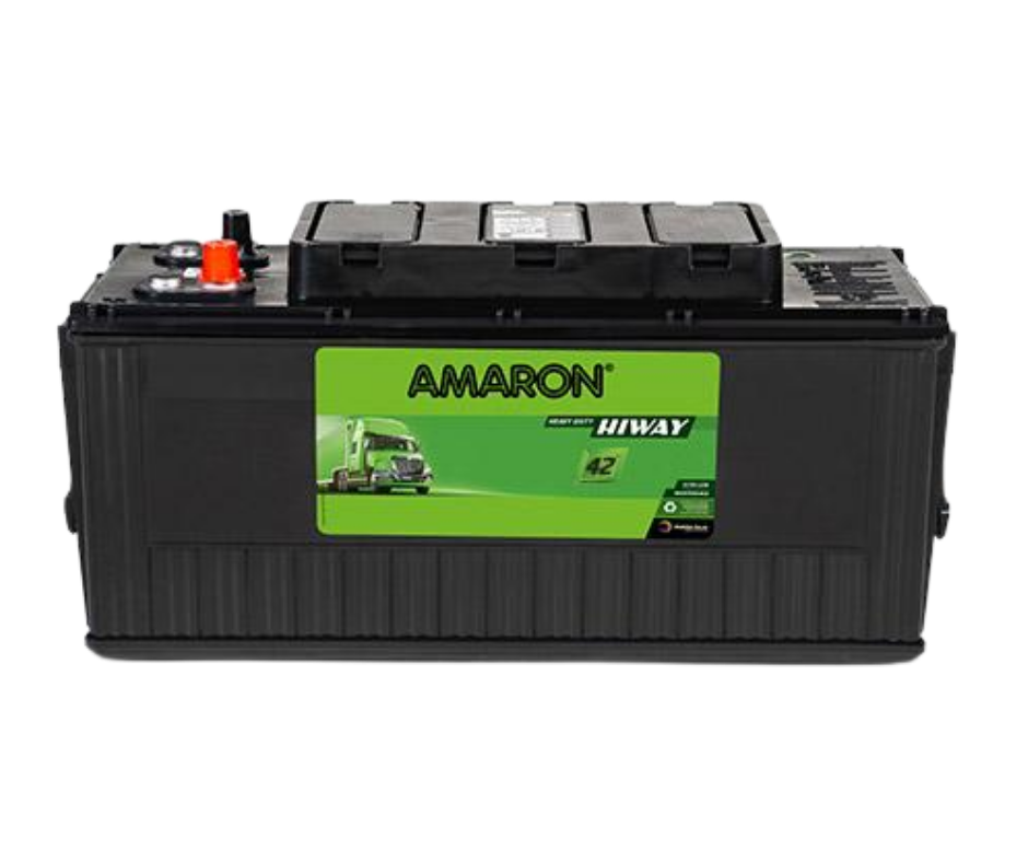 Amaron Hi-Way 4 wheeler battery AAM-HW-NT800F51R black case with green label