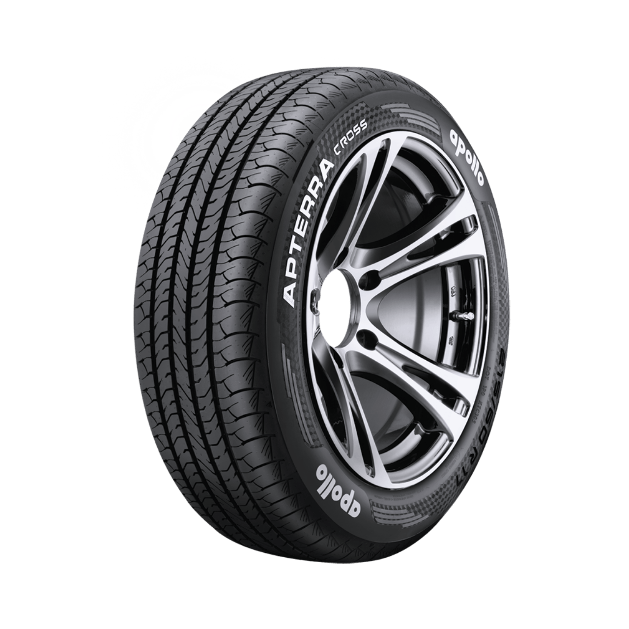 Apollo Apterra Cross Tl 205-60-16 Tubeless Car Tyre Speed Rating H - Buy Online at Ajmera Tyres