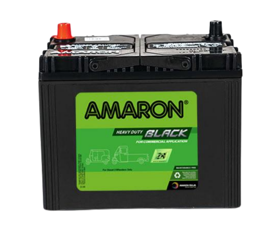 AMRON BLACK AAM-BL-0BL600LMF 60Ah Car Battery 24 Month Warranty - Buy Online at Ajmera Tyres