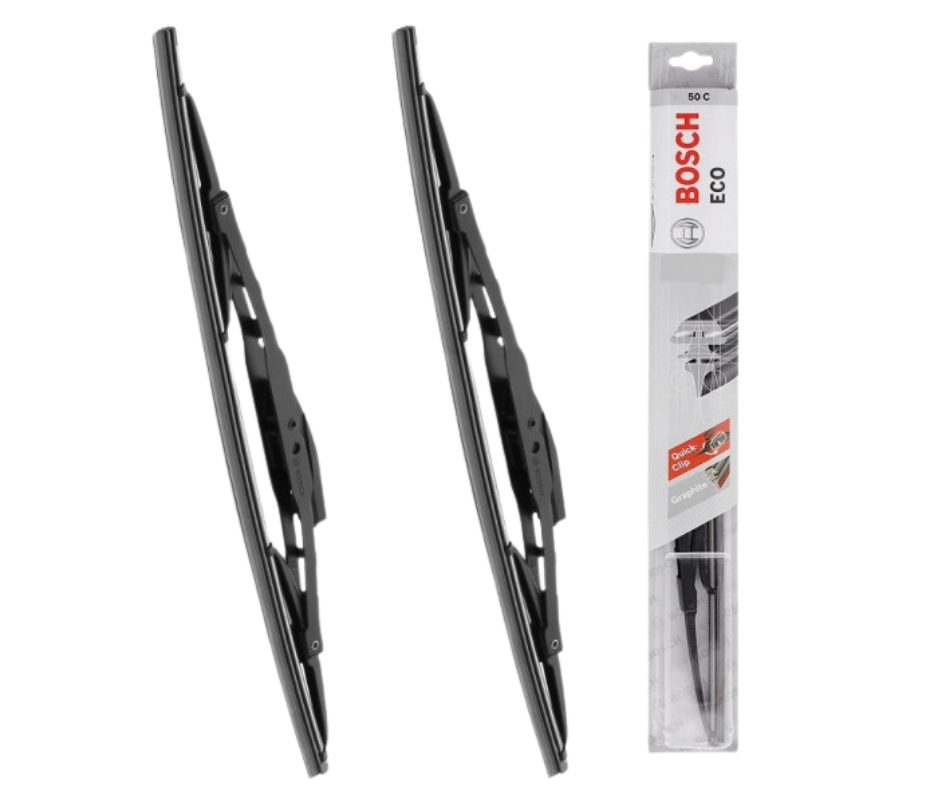 Bosch 20 Inch ECO Wiper Blade Set for Car - Buy Online at Ajmera Tyres