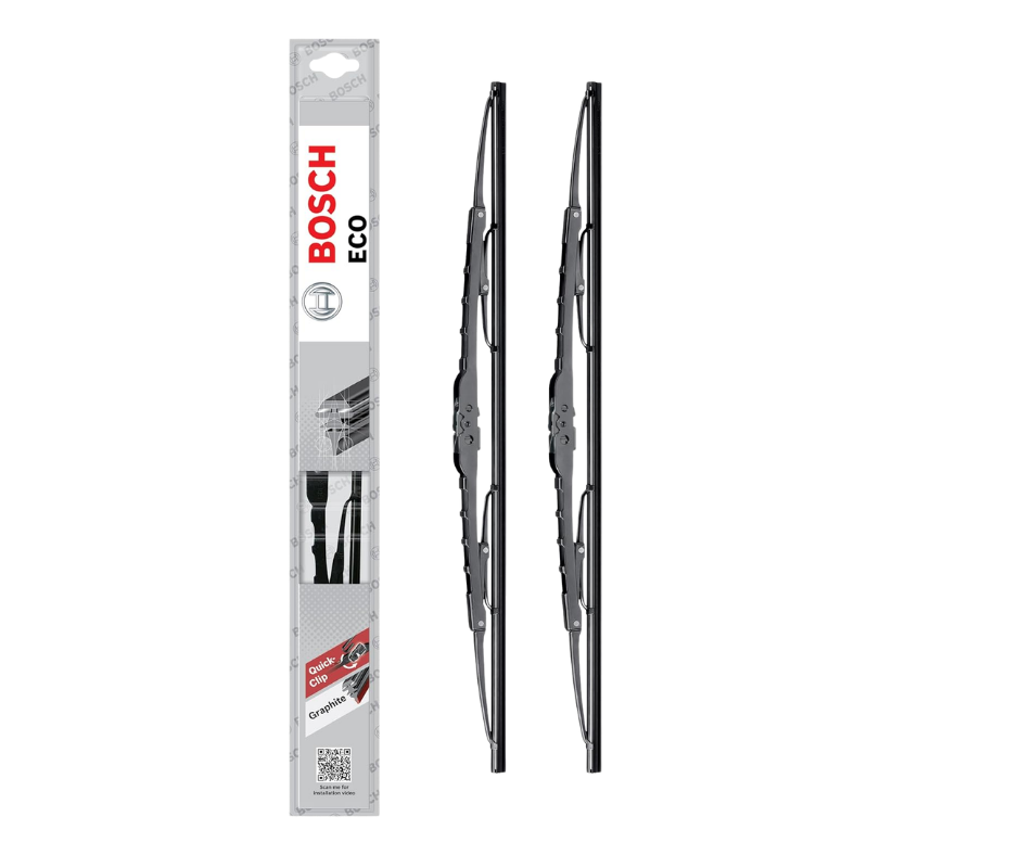 Bosch 20 Inch ECO Wiper Blade Set for Car - Buy Online at Ajmera Tyres