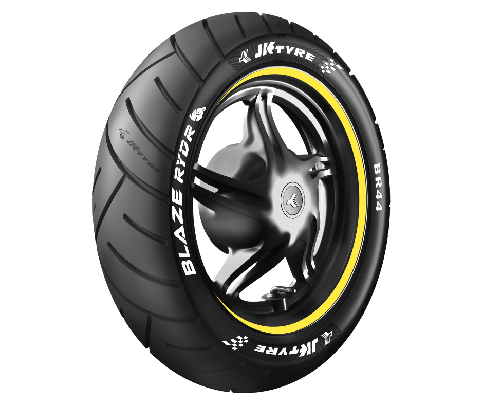 JK Blaze YD B44 110-80-17 Tubeless Rear Motorcycle Tyre - Buy Online at Ajmera Tyres