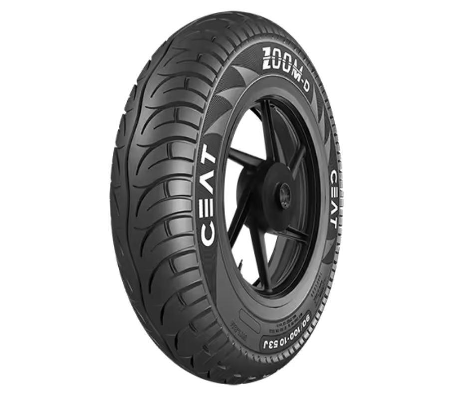 Ceat ZOOM D Ventless 90-100-10 Tubeless Scooter Tyre - Buy Online at Ajmera Tyres