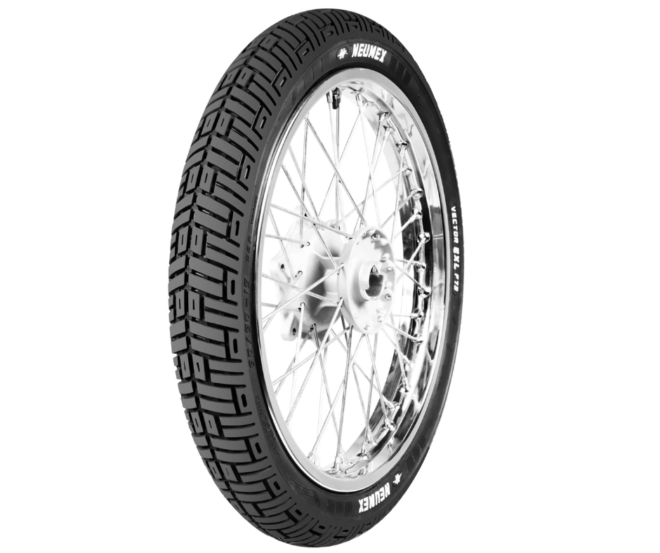 Neumex Vector EXL F73 90-90-19 Tubeless Front Motorcycle Tyre - Buy Online at Ajmera Tyres