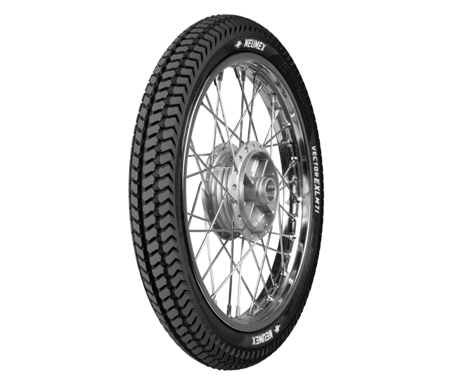 Neumex Vector EXL S71 90-100-10 Tubeless Front Scooter Tyre - Buy Online at Ajmera Tyres