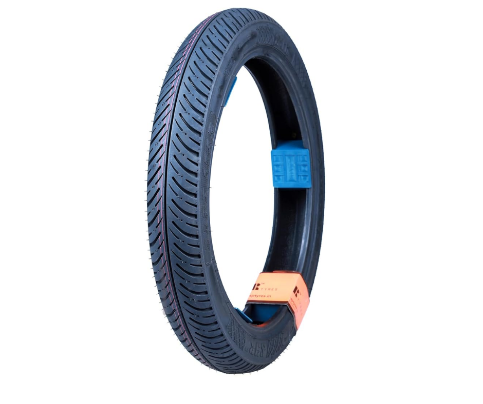 SJR Zapp Star 80-100-18 Tubeless Front Motorcycle Tyre - Buy Online at Ajmera Tyres