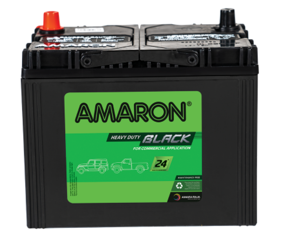 AMRON BLACK AAM-BL-0BL700LMF 65Ah Car Battery 18 Month Warranty - Buy Online at Ajmera Tyres