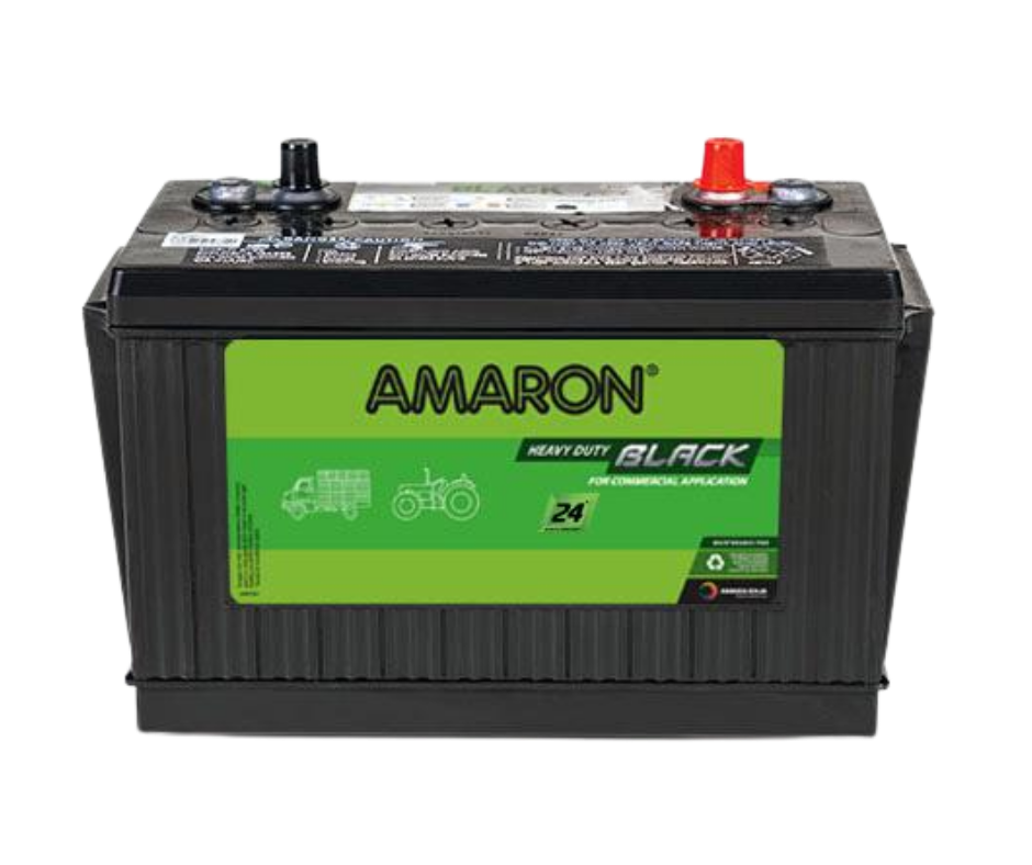 AMRON BLACK AAM-BL-BL1000RMF 100Ah Car Battery 18 Month Warranty - Buy Online at Ajmera Tyres
