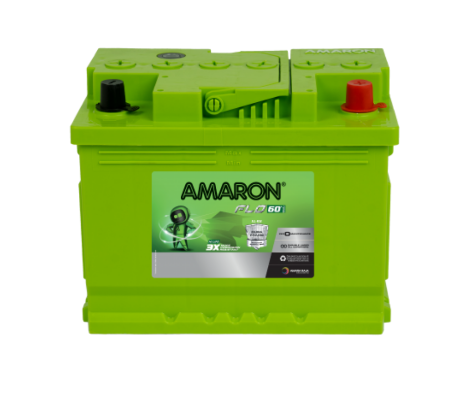 AMRON FLO AAM-FL-545106036 45Ah Car Battery 30 +30 Month Warranty - Buy Online at Ajmera Tyres