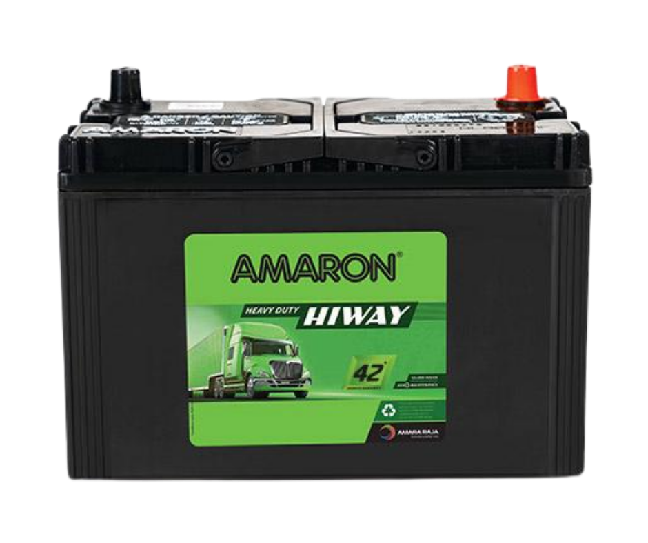 AMRON HI-WAY AAM-HW-HC620D31R 80Ah Car Battery 18 +6 Month Warranty - Buy Online at Ajmera Tyres