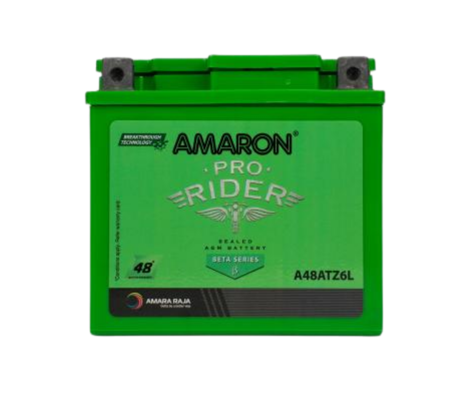 AMRON BETA AAM-BA-0A48ATZ6L 5Ah Two Wheeler Battery - Buy Online at Ajmera Tyres