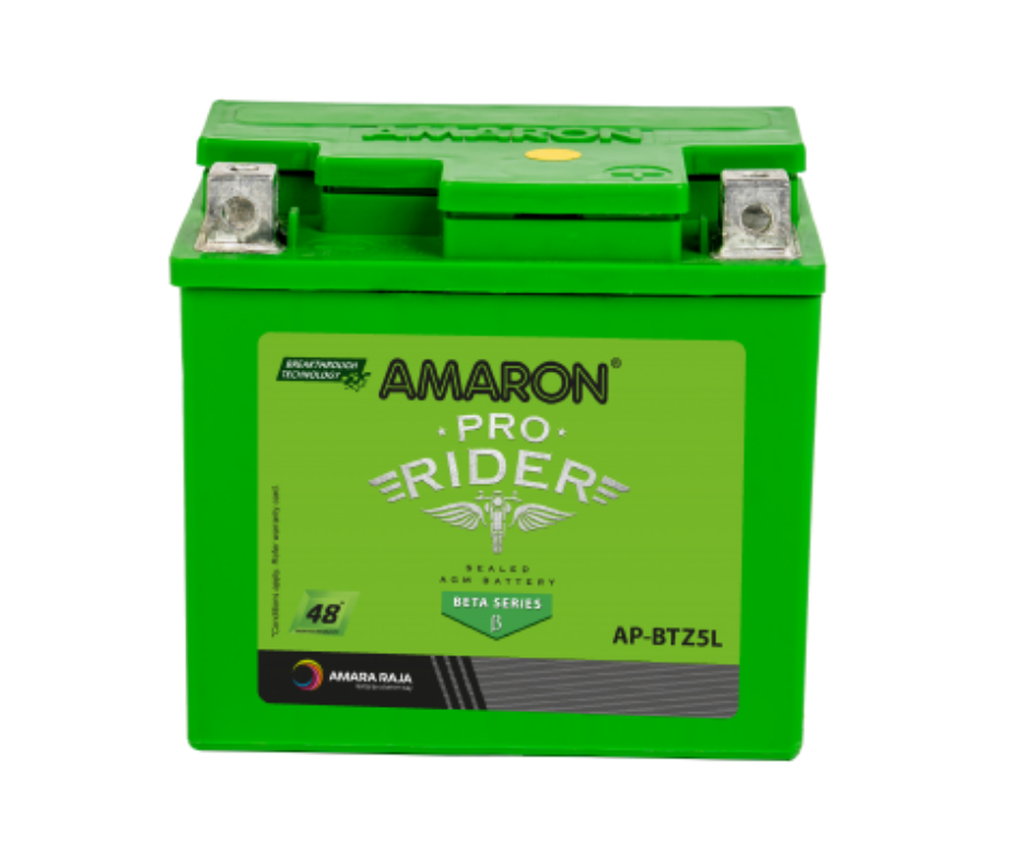 AMRON BETA ABR-PR-APBTZ5L 4Ah Two Wheeler Battery - Buy Online at Ajmera Tyres