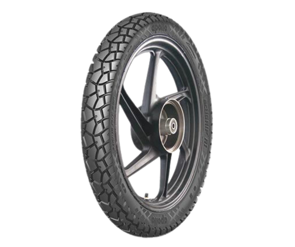 Apollo ActiGIP 1 100-90-17 Tubeless Rear Motorcycle Tyre - Buy Online at Ajmera Tyres