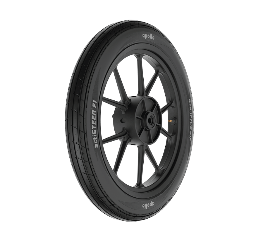 Apollo 275-18 ActiSTEE F1 275-18 Tube Type Front Motorcycle Tyre - Buy Online at Ajmera Tyres