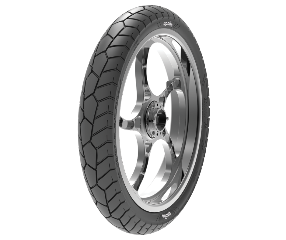 Apollo ActiGIP F8 90-90-18 Tubeless Motorcycle Tyre - Buy Online at Ajmera Tyres