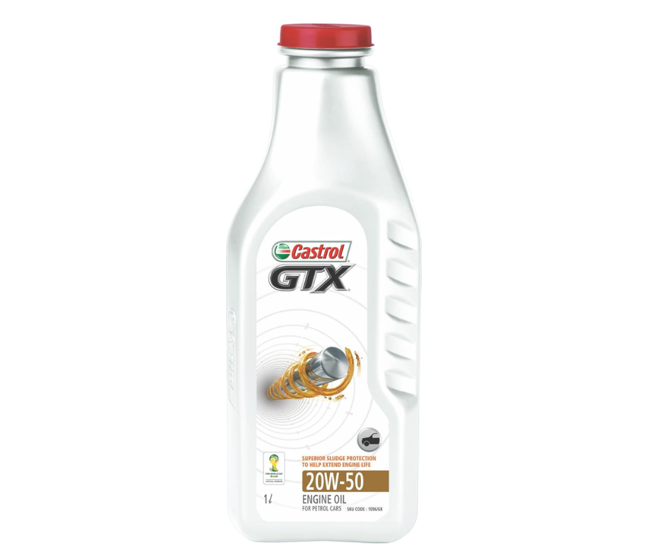 Castrol GTX 20W-50 Engine Oil 1 Lts