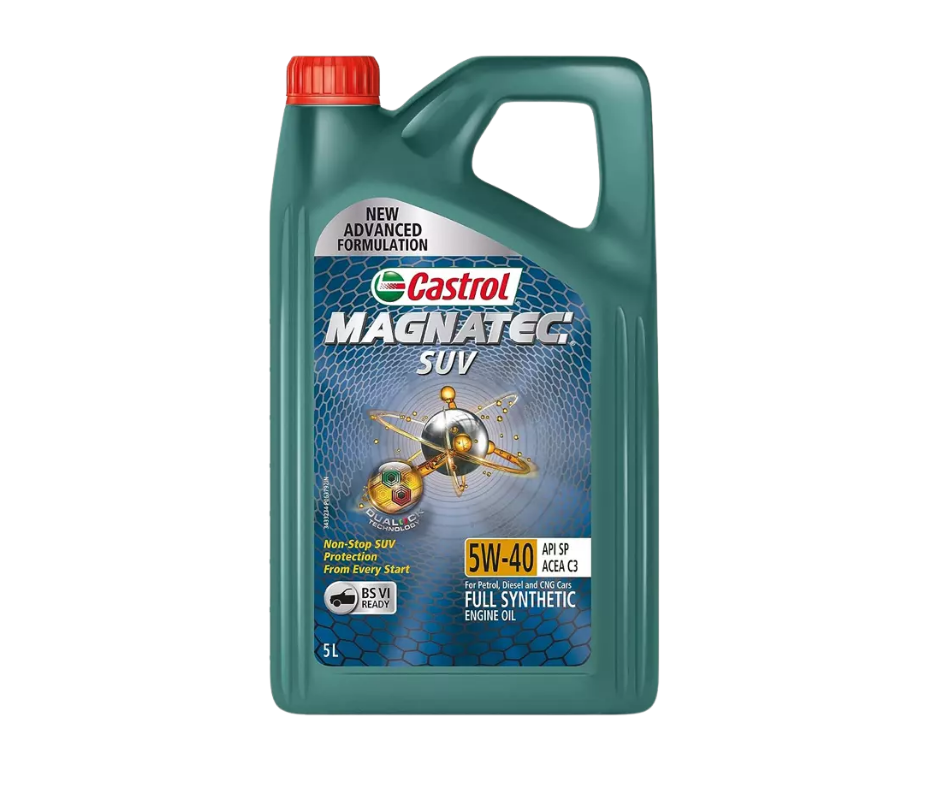 Castrol Magnatec SUV 5W-40 fully synthetic engine oil 5L bottle
