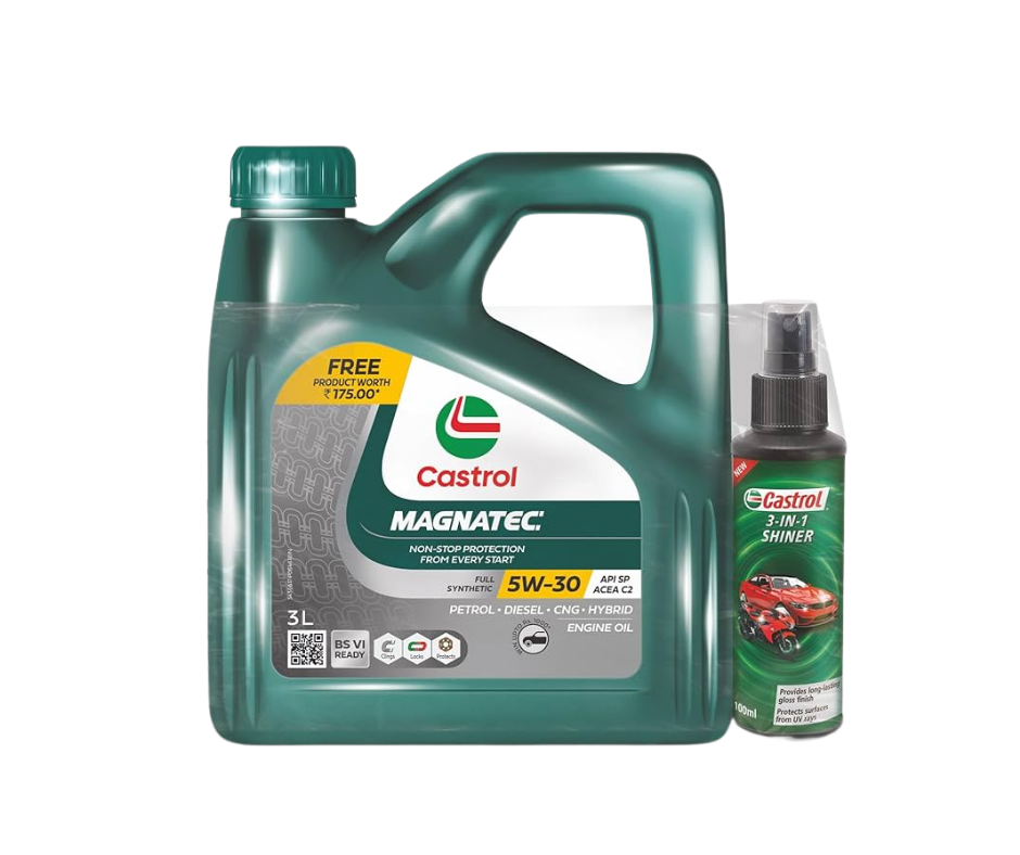 Castrol Magnetec 5W-30 3L Engine Oil - Buy Online at Ajmera Tyres