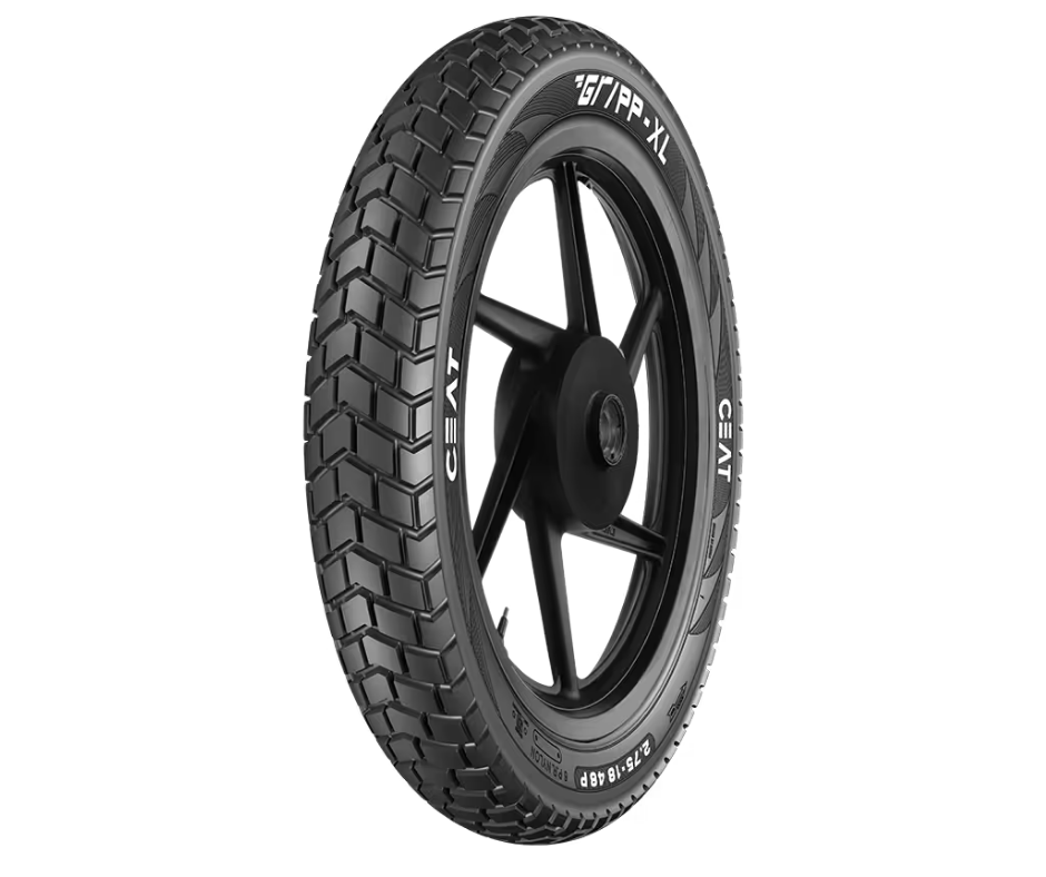 Ceat 300-18 GIPP XL 300-18 Tube Type Rear Motorcycle Tyre - Buy Online at Ajmera Tyres