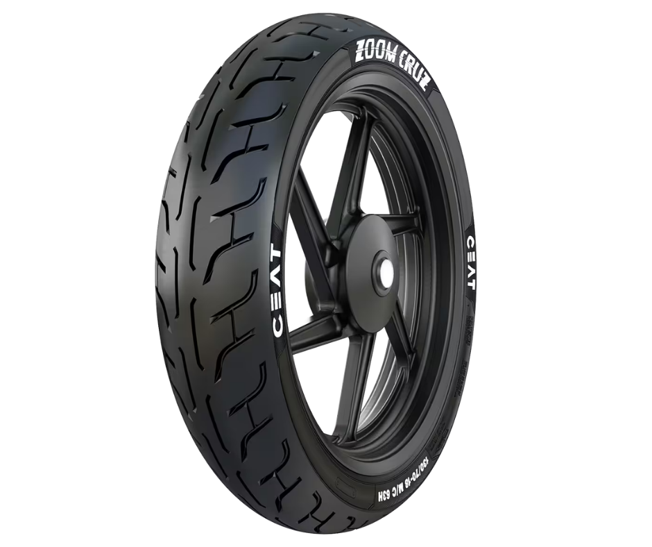 Ceat ZOOM CUZ 130-70-18 Tube Type Rear Motorcycle Tyre - Buy Online at Ajmera Tyres