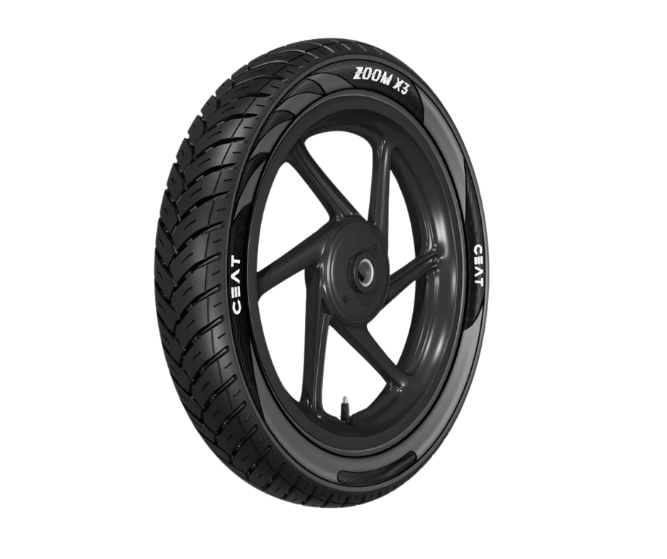 Ceat ZOOM X3 90-100-10 Tubeless Rear Scooter Tyre - Buy Online at Ajmera Tyres