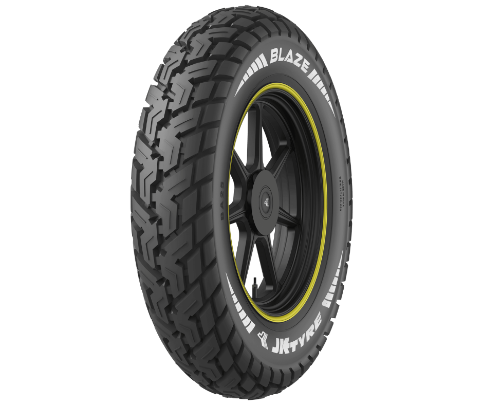 JK BLAZE BA25 90-100-10 Tubeless Scooter Tyre - Buy Online at Ajmera Tyres