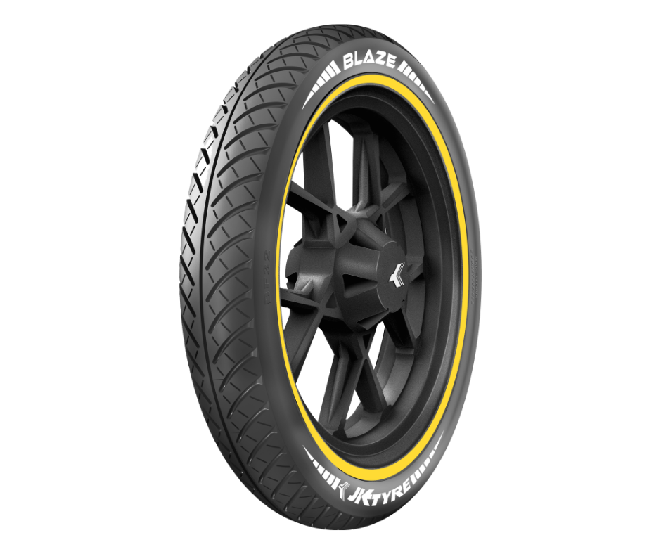 JK Blaze BF32 100-80-17 Tubeless Front Motorcycle Tyre - Buy Online at Ajmera Tyres