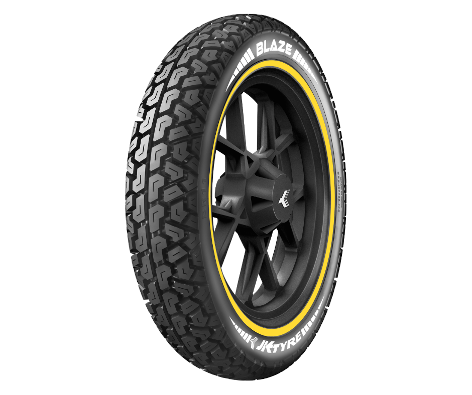 JK 350-19 Blaze B11 350-19 Tube Type Rear Motorcycle Tyre - Buy Online at Ajmera Tyres