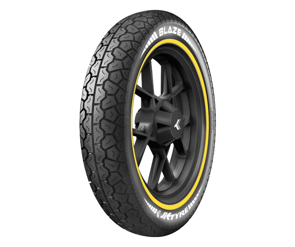 JK 300-17 Blaze B12 300-17 Tube Type Rear Motorcycle Tyre - Buy Online at Ajmera Tyres
