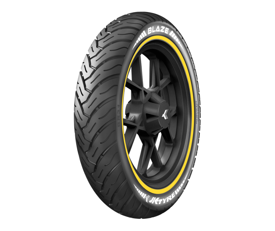 JK Blaze B31 100-90-17 Tubeless Rear Motorcycle Tyre - Buy Online at Ajmera Tyres
