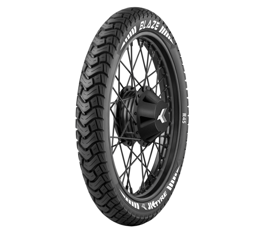 JK 250-16 Blaze-X 45 250-16 Tubeless Rear Motorcycle Tyre - Buy Online at Ajmera Tyres