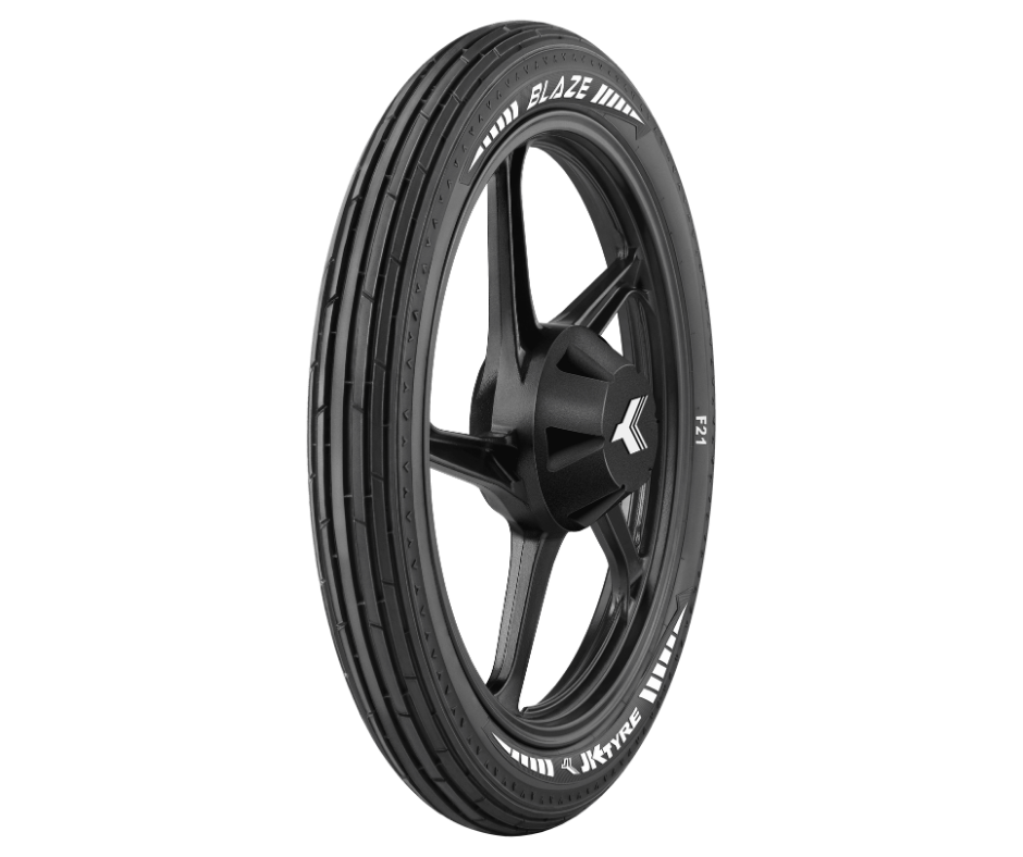 JK 275-18 Blaze-X F21 275-18 Tube Type Front Motorcycle Tyre - Buy Online at Ajmera Tyres