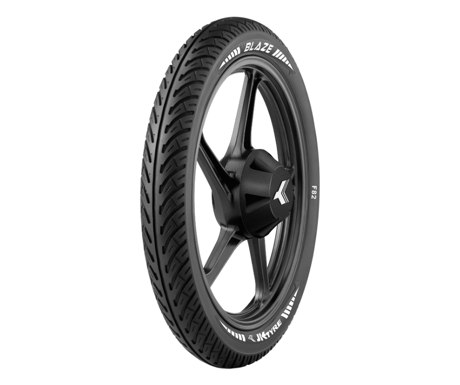 JK 275-17 Blaze-X F82 275-17 Tube Type Front Motorcycle Tyre - Buy Online at Ajmera Tyres