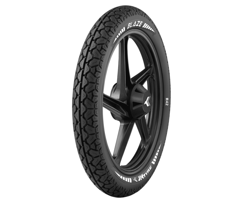 JK 300-17 Blaze-X 42 300-17 Tube Type Rear Motorcycle Tyre - Buy Online at Ajmera Tyres
