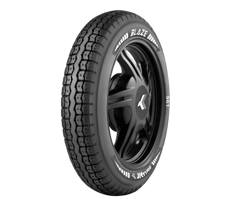 JK 350-10 Blaze-X S61 350-10 Tube Type Scooter Tyre - Buy Online at Ajmera Tyres
