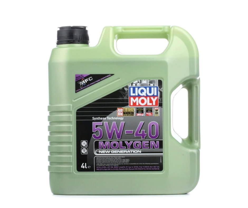 Liqui Moly Molygen 5W-40 4L Engine Oil - Buy Online at Ajmera Tyres