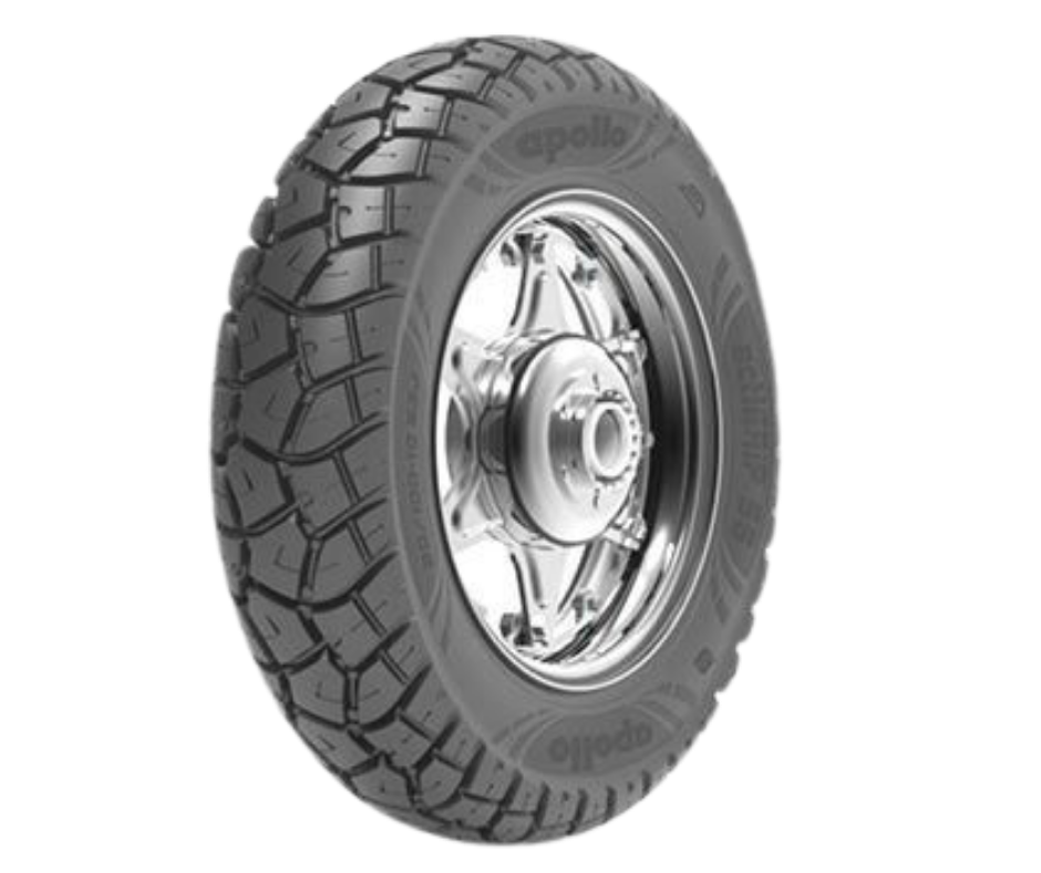 Apollo ACTIZIP S5 90-90-12 Tubeless Front Scooter Tyre - Buy Online at Ajmera Tyres