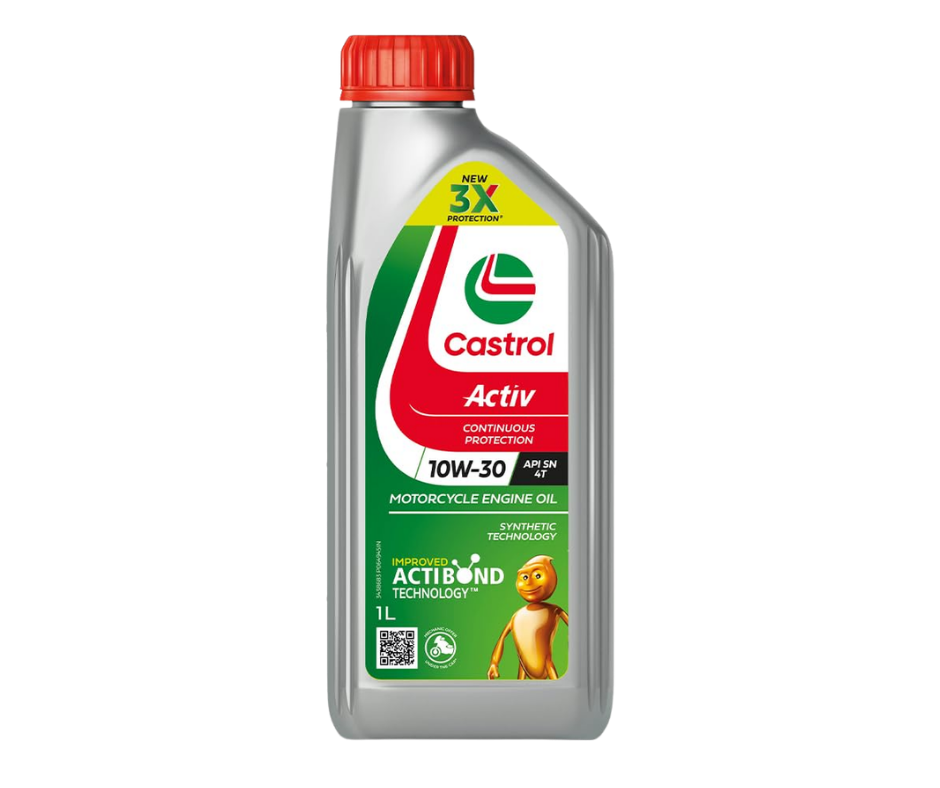 Castrol Active 4 T 10W-30 Engine Oil 900 ML