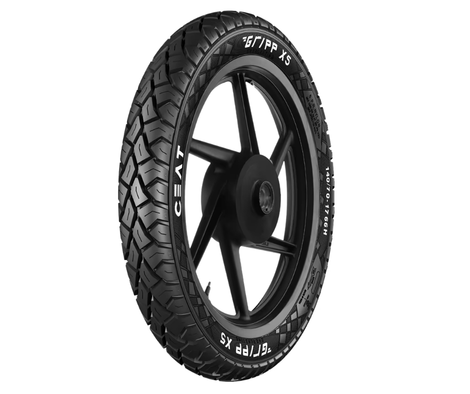 Ceat 275-18 GIPP X5-T 275-18 Tube Type Rear Motorcycle Tyre - Buy Online at Ajmera Tyres