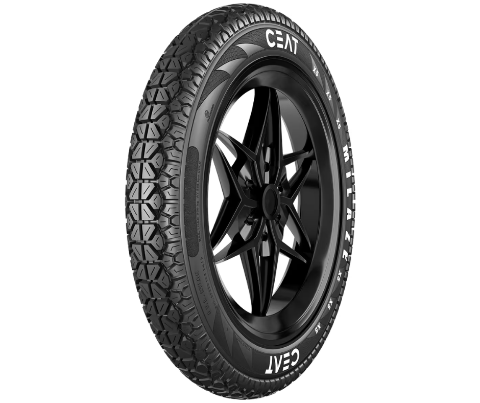 Ceat MILAZE X5 90-100-10 Tube Type Rear Scooter Tyre - Buy Online at Ajmera Tyres
