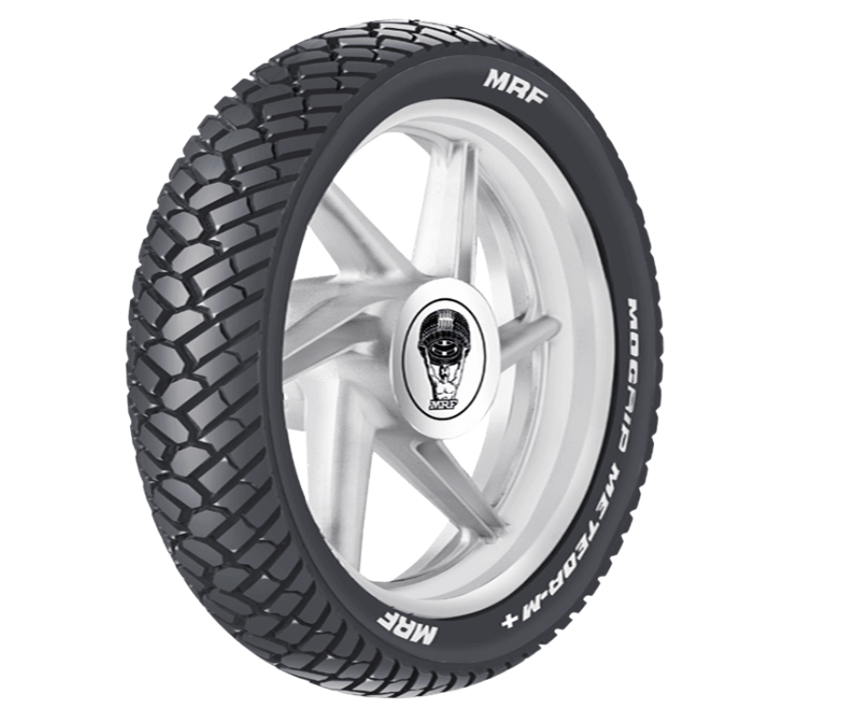 MRF 300-17 MO GEEP MELEO 300-17 Tube Type Rear Motorcycle Tyre - Buy Online at Ajmera Tyres