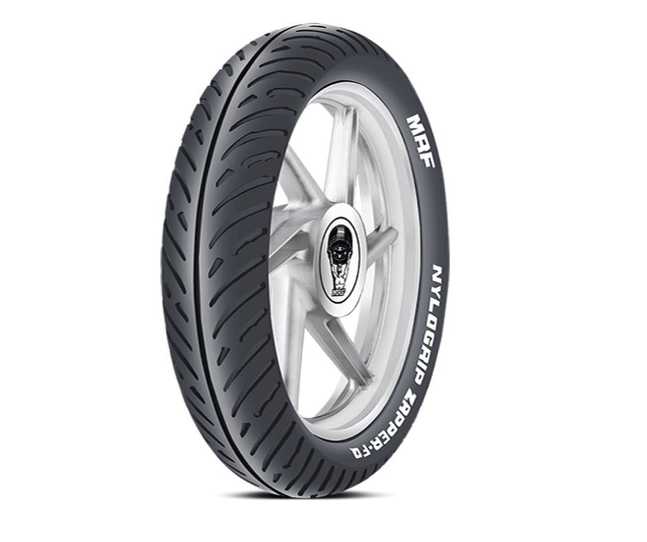 MRF GP Zapper XQ 100-80-18 Tubeless Rear Motorcycle Tyre - Buy Online at Ajmera Tyres