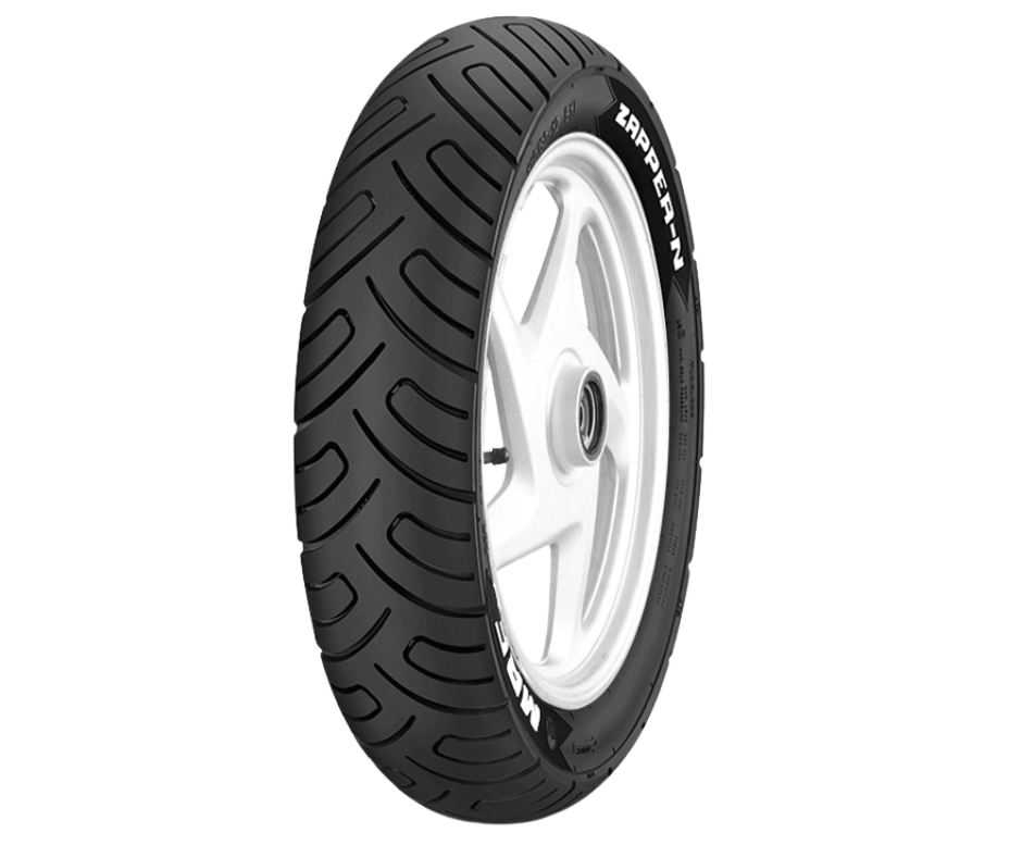 MRF Zapper 110-70-12 Tubeless Front Scooter Tyre - Buy Online at Ajmera Tyres