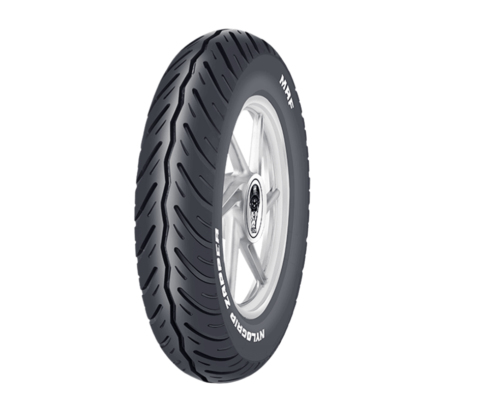 MRF ZAPPE 120-70-10 Tube Type Rear Scooter Tyre - Buy Online at Ajmera Tyres