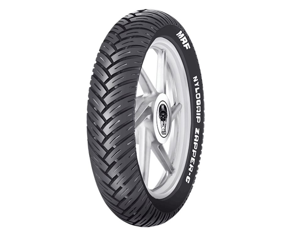 MRF ZAPPE C 120-80-17 Tubeless Rear Motorcycle Tyre - Buy Online at Ajmera Tyres