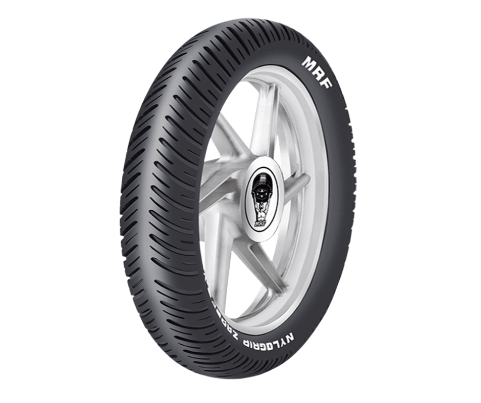 MRF ZAPPE Y 130-90-15 Tube Type Rear Motorcycle Tyre - Buy Online at Ajmera Tyres