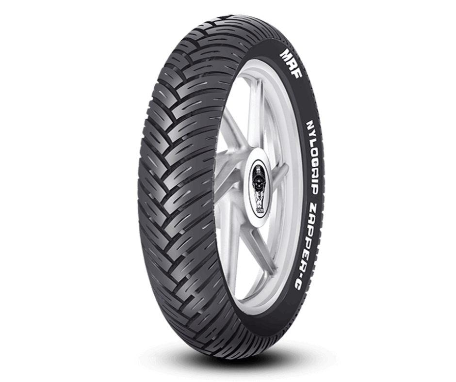 MRF 120-80-18 Tube Type Rear Motorcycle Tyre - Buy Online at Ajmera Tyres