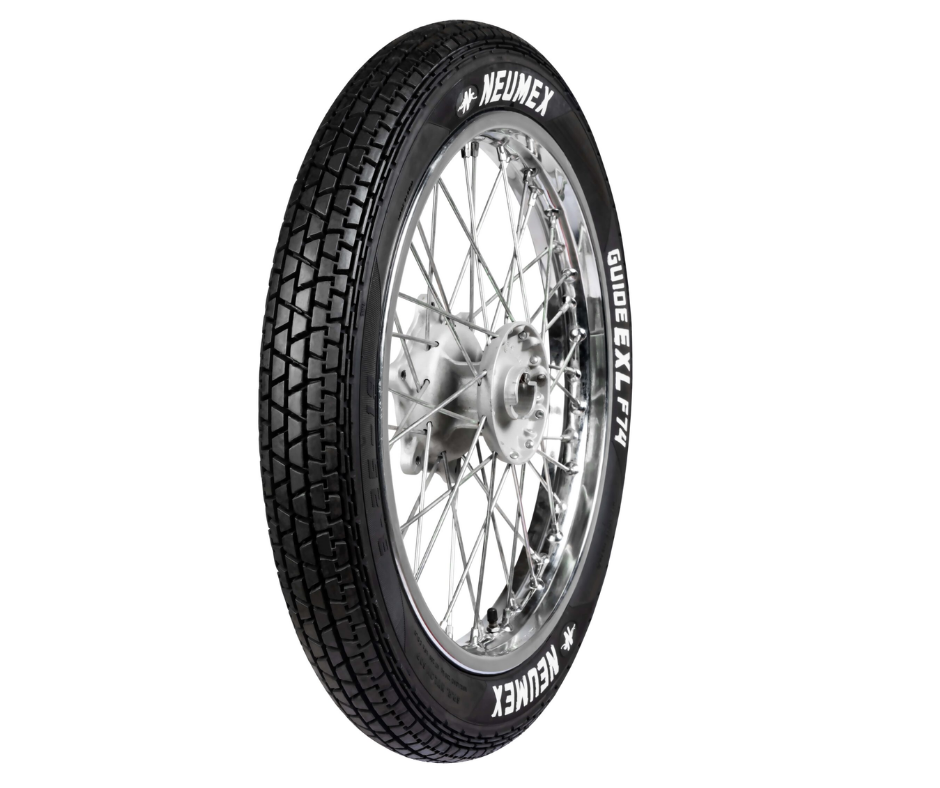Neumex 325-19 Guide EXL F74 325-19 Tube Type Front Motorcycle Tyre - Buy Online at Ajmera Tyres